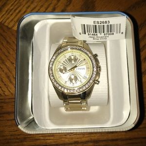 Fossil Gold Watch